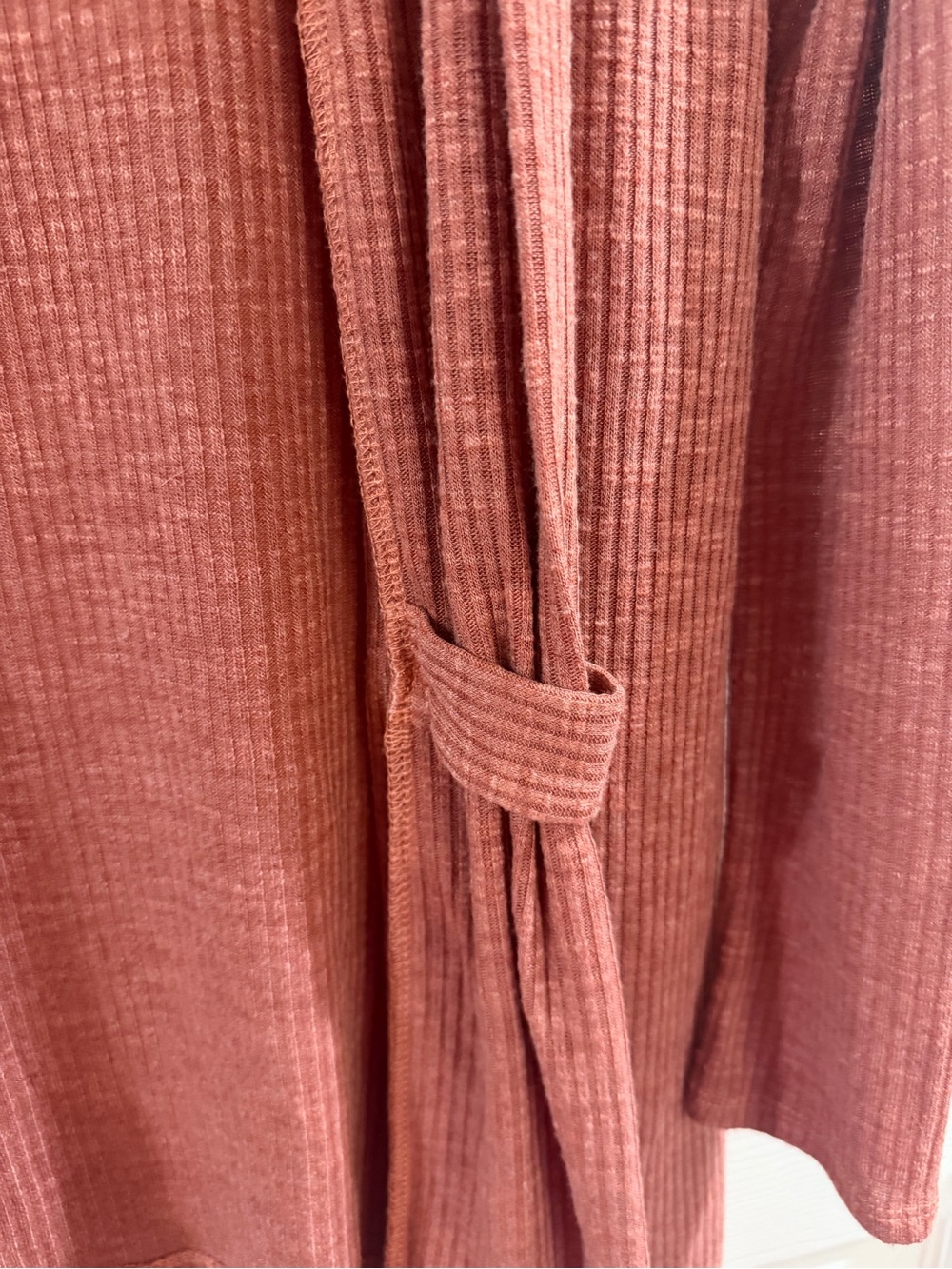 CURE. Ribbed Open Front Cardigan - Picture 3 of 6